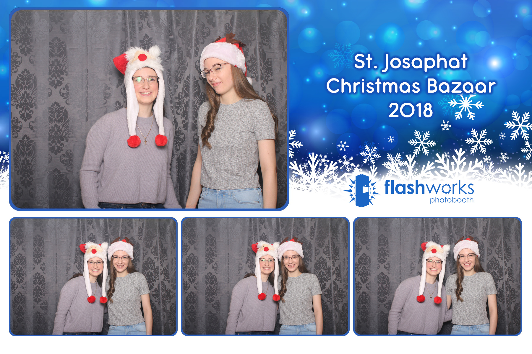 St. Josaphat Christmas Bazaar | View more photos from the event at gallery.flashworksphotobooth.com/u/FlashworksPhotoboothInc/St-Josaphat-Christmas-Bazaar